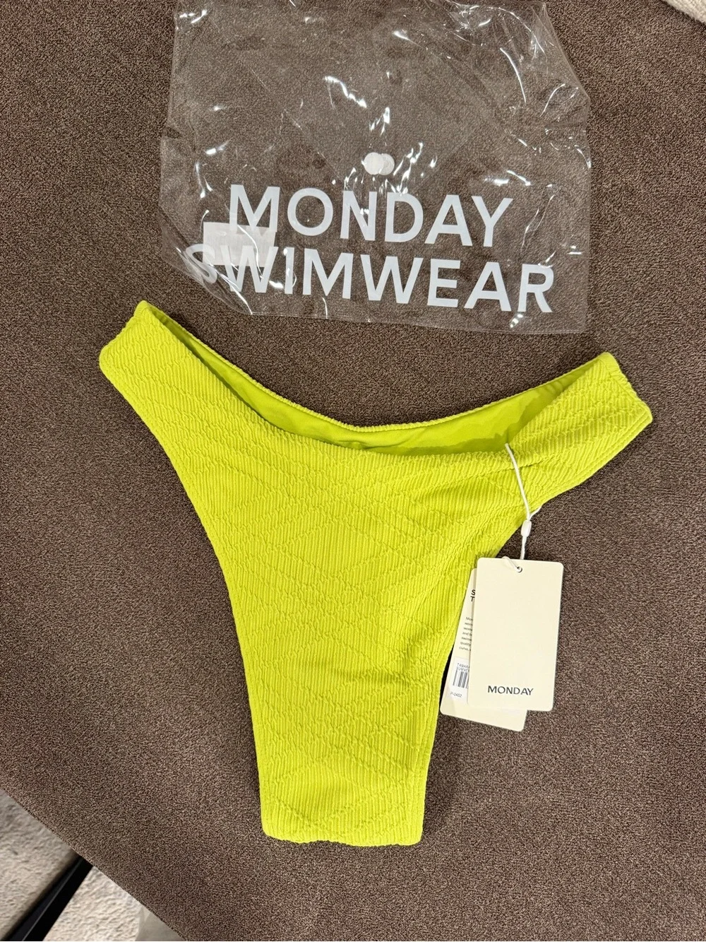 Monday Swimwear features high